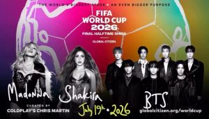 Madonna, Shakira and BTS, in the World Cup final