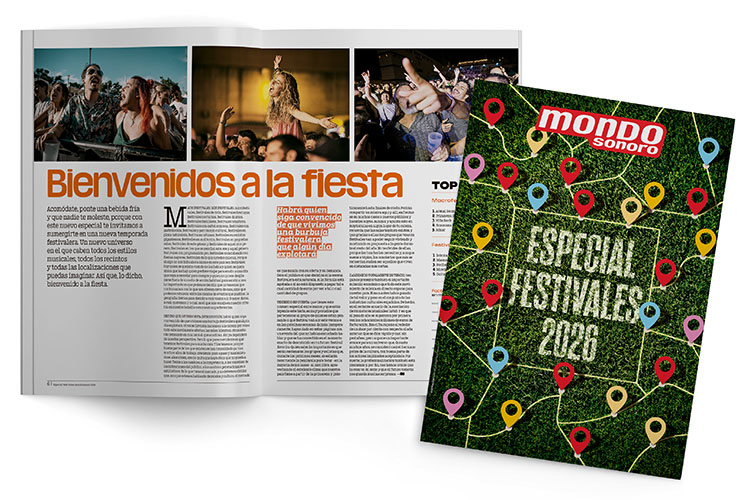 Ya está en la calle el Especial Festivales 2026 de Mondo Sonoro