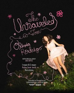 Olivia Rodrigo in Spain in 2027: pre-sale and tickets