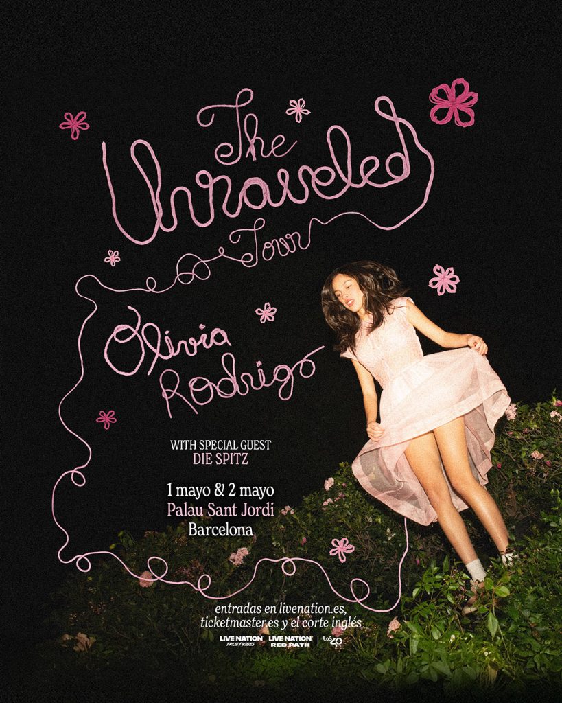 Olivia Rodrigo in Spain in 2027: pre-sale and tickets