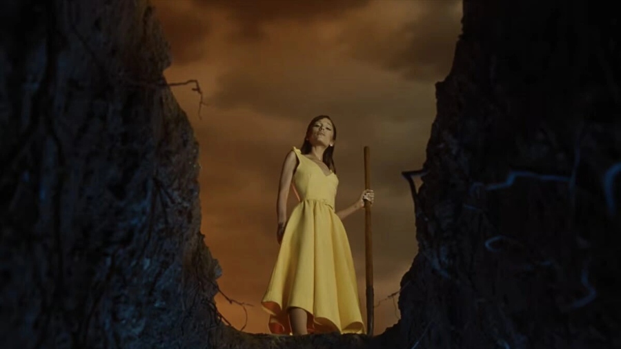 Ariana Grande revives 50s suburban terror in HTIMYLM