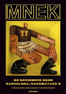 MNEK will present their new album in Barcelona