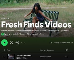 Spotify challenges YouTube with a global Top 50 music video