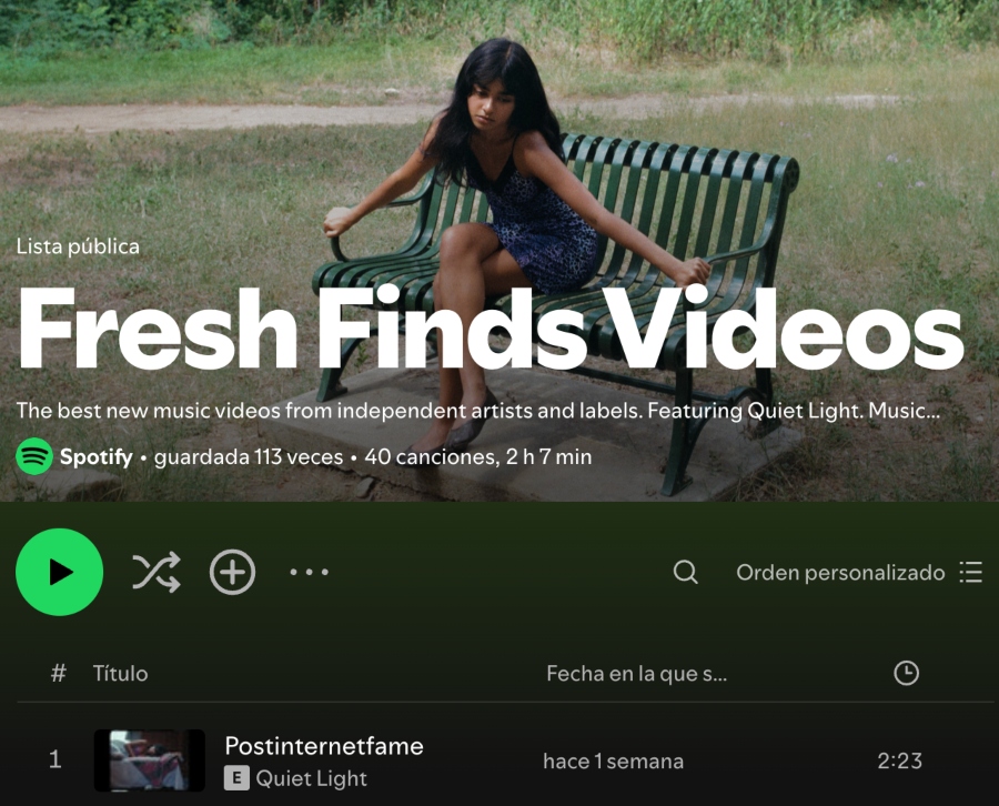 Spotify challenges YouTube with a global Top 50 music video