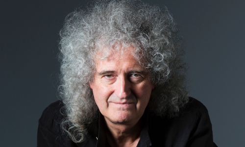 Brian May, in Spain to see the total eclipse and giving advice to enjoy it