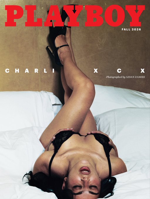 Charli xcx takes 'Playboy Bunny' to the cover of Playboy