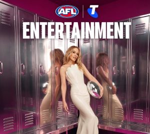 Kylie will have her own "Super Bowl" in the Australian grand final